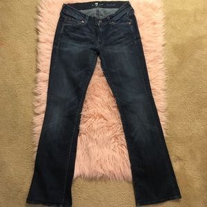 7 For All Mankind Bootcut Jeans Size 27